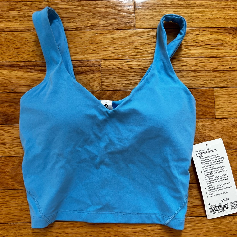 Lululemon Athletica Blue Sports Bra